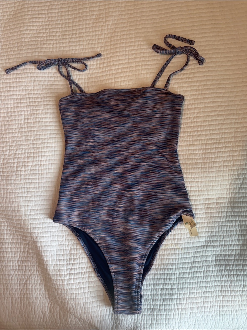 NWT Aerie Tie-Shoulder One-Piece Swimsuit